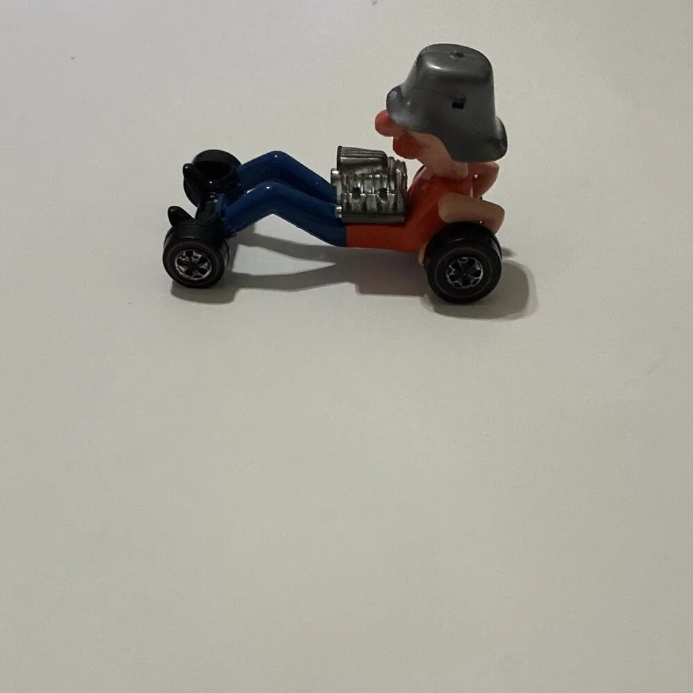 1971 Hot Wheels Redline Farbs Red Catchup Mattel Cereal Promo No Goggles